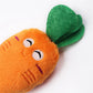 Funny vegetable carrot plush toy squeaky toy