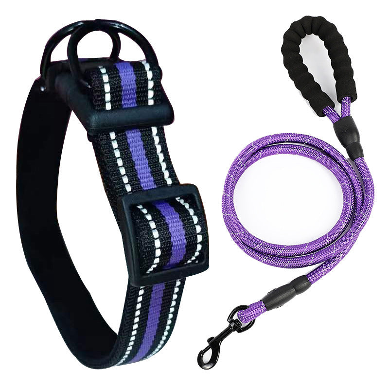 Anti-drop adjustable pet leash