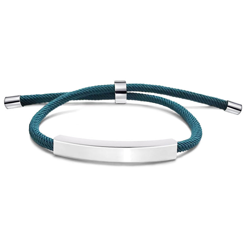 Titanium Steel Braided Bracelet