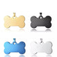 Stainless Steel Deep Engraved Bone Pet Tags