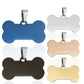 Stainless Steel Deep Engraved Bone Pet Tags